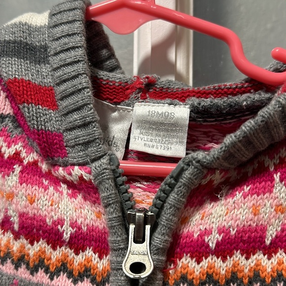 Koala Kids Zip Up Hoodie Sweater - Picture 3 of 6